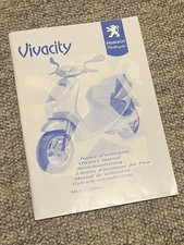 Peugeot Vivacity Owners Manual
