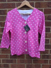Kaleidoscope pink white - white, polka