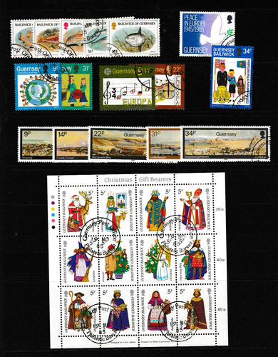 Guernsey 1985 commemoratives - guernsey,
