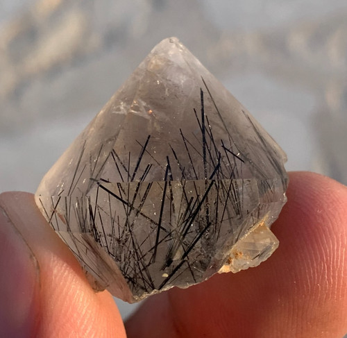 Tourmaline included quartz