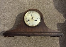 Antique Wooden Mantel Clock