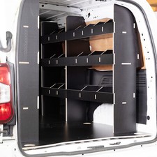 Vauxhall Combo L2 (LWB) 2019+ Triple HEXABOARD Van Racking Tool Storage Shelving