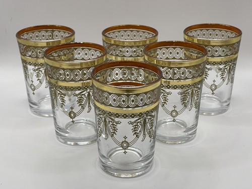 Gold moroccan glasses - moroccan,