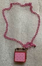 Galoob Sweet Secrets Cat Kitten Pussy Gift Basket with Chain 4630 1985 Toy