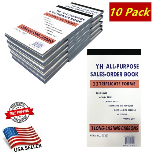 Pack receipt book parts - 10,