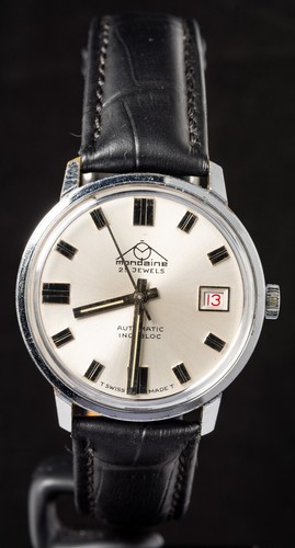 Mondaine silver dial men - mondaine,