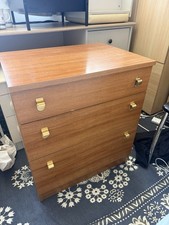 Wooden Drawer Cabinet Desktop