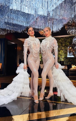 Stock sparkle bodysuit - sparkle,