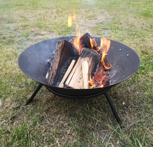 Small cast iron fire pit - cast,