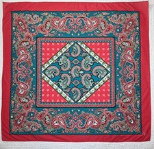 Vtg Oversized Paisley