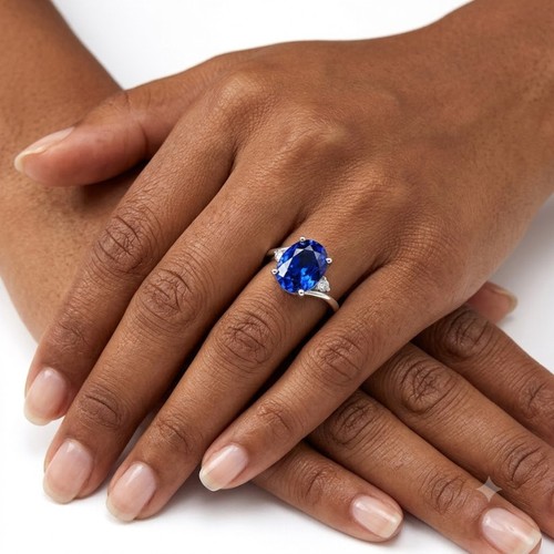 925 sterling silver blue - sterling, cz