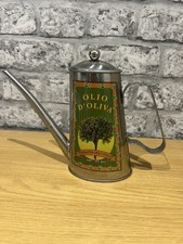 RARE Olive Oil Tin Decanter