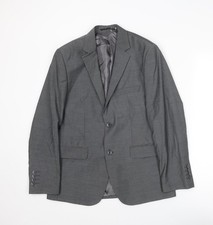FRENCHEYE Mens Grey Wool