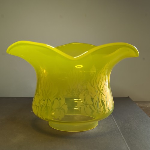 Antique bright yellow glass - bright,