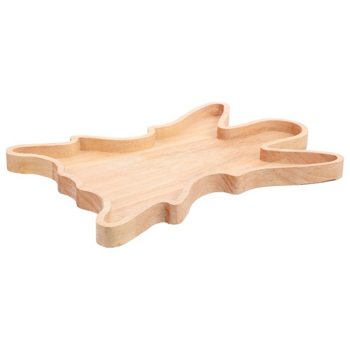 Wood serving plate dessert - wood,
