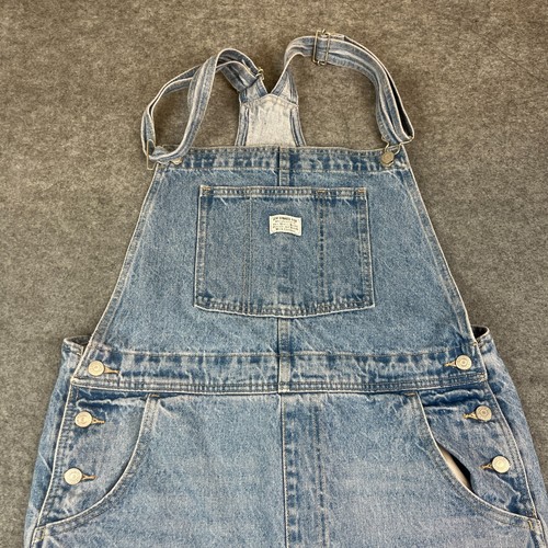 Levi denim bib - denim, mens