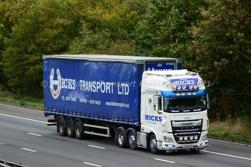 Truck photo 12x8 daf - daf, xf