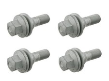 4x Febi Wheel Bolts For Peugeot Expert E7 Taxi 2.0  01/07-03/16