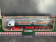 Corgi TY86705 1:64 Scale Eddie Stobart Ltd Volvo Skeletal Trailer - Boxed