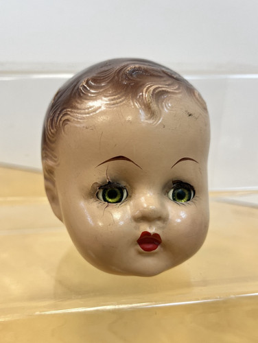 Vtg small composition doll - composition,