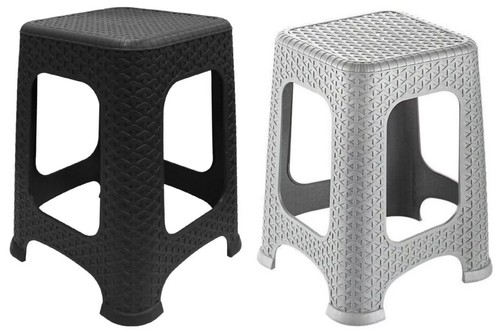 Large rattan effect stackable - rattan,