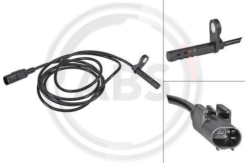 Rear left sensor wheel speed - wheel,