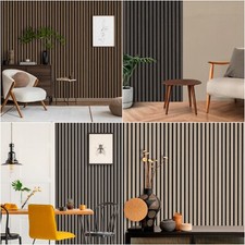 Acoustic Slat Wall Panels MDF