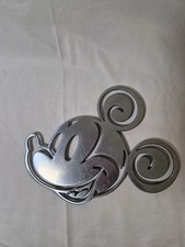 Mickey Mouse Kitchen Trivet Aluminum Silver Hot Plate Disney