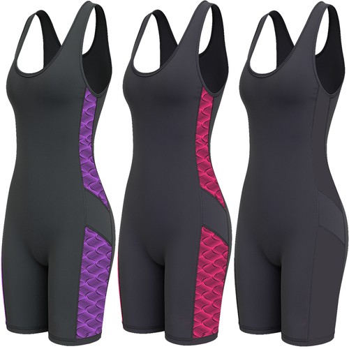 Ladies boyleg swimsuit - ladies,
