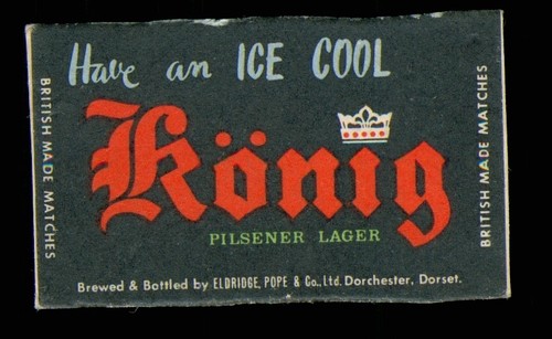 Matchbox label brewery - matchbox,