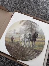 Royal Doulton His Hand To The Plough By Spencer Coleman Decorative Plate