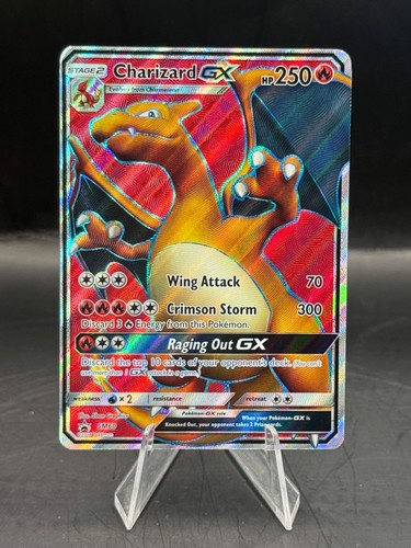 Pokemon charizard promo - gx,