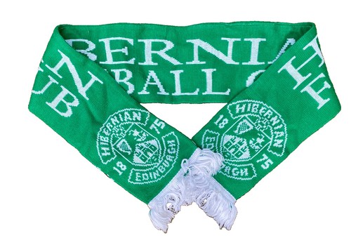 Hibernian football scarf - hibernian,