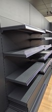 Black Gondola Retail Shelving