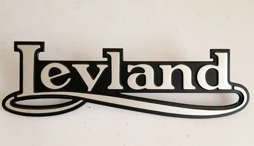 Leyland badge - badge., script