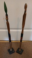Two vintage besmo wood - two, 'besmo'