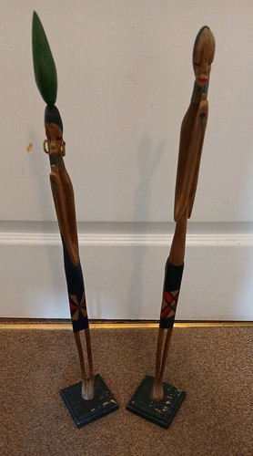 Two vintage besmo wood - 'besmo',