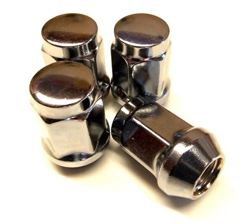 Silver wheel nuts lugs unf - 4,
