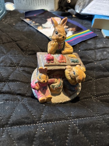 Little rabbits ornament - little,