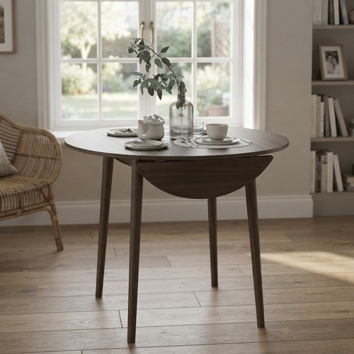 Modern round folding dining - round,