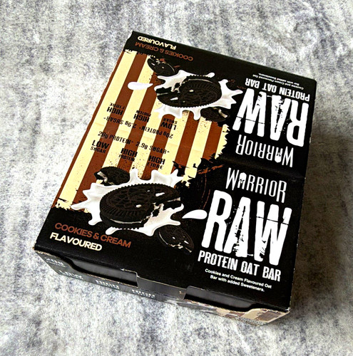Warrior raw protein oat bars - warrior,