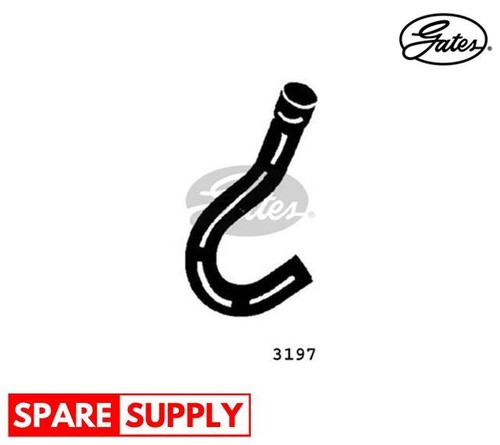 Radiator hose for ford consul - for,