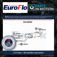 Exhaust Back / Rear Box fits
