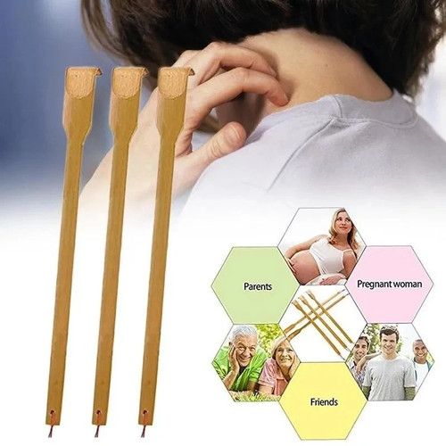 Bamboo back scratcher wood - bamboo,