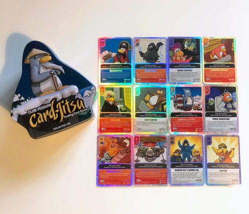 Club penguin card - club,
