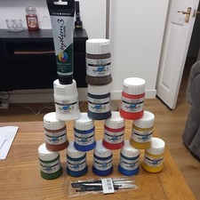 Daler Rowney System 3 Acrylic Paint 14 different colours 250ml. JOB LOT.