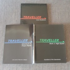 Traveller RPG Book Bundle - Core Rulebook, Adventure 2 and Book 2