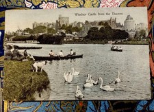antique postcard 'london view