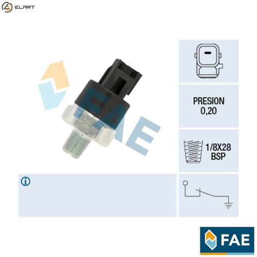 Oil pressure switch - oil, 12550