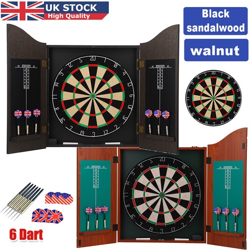 Darts centre set wooden wood - set,